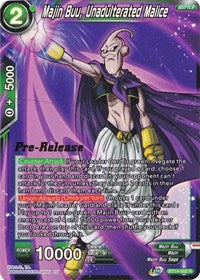 Majin Buu, Unadulterated Malice (BT14-082) [Cross Spirits Pre-Release Cards]