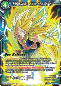 SS3 Gotenks, Calamity Challenger (BT14-046) [Cross Spirits Pre-Release Cards]