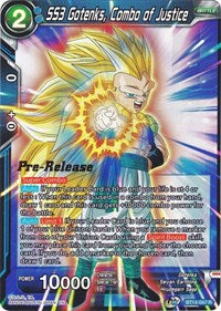 SS3 Gotenks, Combo of Justice (BT14-047) [Cross Spirits Pre-Release Cards]