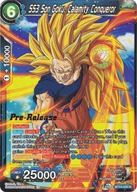 SS3 Son Goku, Calamity Conqueror (BT14-035) [Cross Spirits Pre-Release Cards]