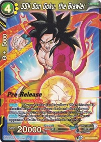 SS4 Son Goku, the Brawler (BT14-095) [Cross Spirits Pre-Release Cards]