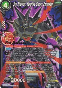 Syn Shenron, Negative Energy Explosion (BT14-131) [Cross Spirits Pre-Release Cards]
