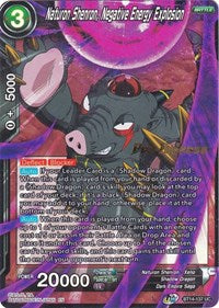 Naturon Shenron, Negative Energy Explosion (BT14-137) [Cross Spirits Pre-Release Cards]