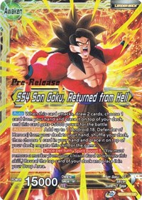 Son Goku // SS4 Son Goku, Returned from Hell (BT14-091) [Cross Spirits Pre-Release Cards]
