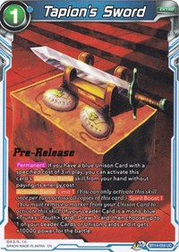 Tapion's Sword (BT14-059) [Cross Spirits Pre-Release Cards]