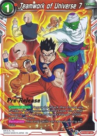 Teamwork of Universe 7 (BT14-027) [Cross Spirits Pre-Release Cards]