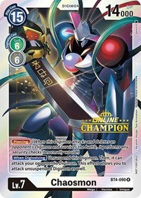 Chaosmon - BT4-090 (2021 Championship Online Regional) [Online Champion] (BT4-090 R) [Great Legend]