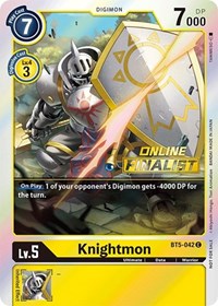 Knightmon - BT5-042 (2021 Championship Online Regional) [Online Finalist] (BT5-042 C) [Battle of Omni]