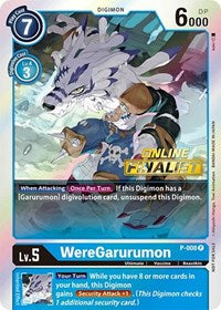 WereGarurumon - P-008 (2021 Championship Online Regional) [Online Finalist] (P-008 P) [Digimon Promotion Cards]