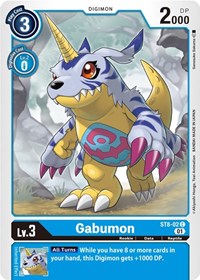 Gabumon (ST8-02 C) [Starter Deck 08: Ulforce Veedramon]