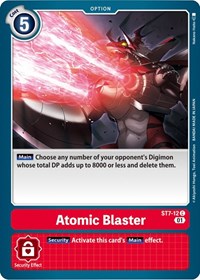Atomic Blaster (ST7-12 C) [Starter Deck 07: Gallantmon]