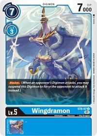 Wingdramon (ST8-07 U) [Starter Deck 08: Ulforce Veedramon]
