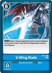 V-Wing Blade (ST8-12 C) [Starter Deck 08: Ulforce Veedramon]
