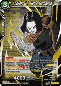 Android 17, Hell's Guidance (Championship Pack 2021 Vol.3) (Winner Gold Stamped) (P-358) [Promotion Cards]