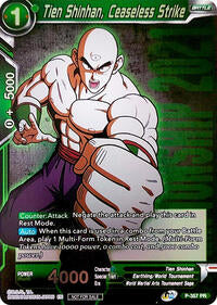 Tien Shinhan, Ceaseless Strike (Championship Pack 2021 Vol.3) (P-357) [Promotion Cards]