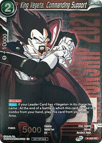 King Vegeta, Commanding Support (Championship Pack 2021 Vol.3) (P-355) [Promotion Cards]