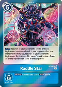 Raddle Star (BT6-098 R) [Double Diamond]