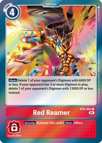 Red Reamer (BT6-094 R) [Double Diamond]