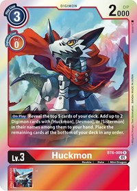 Huckmon (BT6-009 R) [Double Diamond]