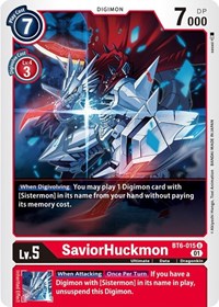 SaviorHuckmon (BT6-015 U) [Double Diamond]