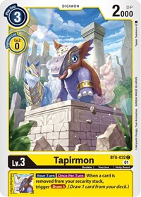 Tapirmon (BT6-032 C) [Double Diamond]