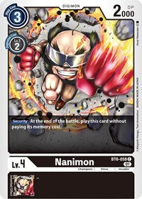 Nanimon (BT6-058 C) [Double Diamond]