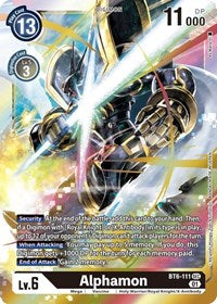 Alphamon (BT6-111 SEC) [Double Diamond]