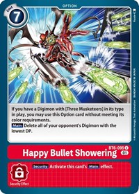 Happy Bullet Showering (BT6-095 U) [Double Diamond]