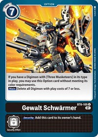 Gewalt Schwarmer (BT6-105 U) [Double Diamond]