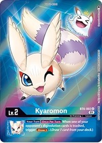 Kyaromon (Box Topper) (BT6-002 U) [Double Diamond]