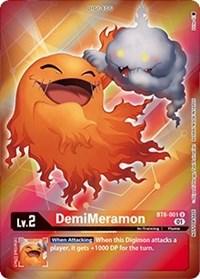 DemiMeramon (Box Topper) (BT6-001 U) [Double Diamond]