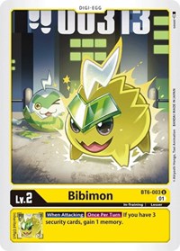 Bibimon (BT6-003 U) [Double Diamond]