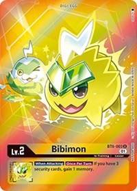 Bibimon (Box Topper) (BT6-003 U) [Double Diamond]