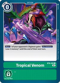Tropical Venom (BT6-102 C) [Double Diamond]