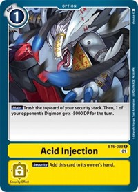 Acid Injection (BT6-099 U) [Double Diamond]