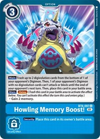 Howling Memory Boost! (BT6-097 U) [Double Diamond]