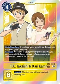 T.K. Takaishi & Kari Kamiya (BT6-089 R) [Double Diamond]