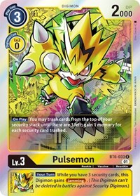 Pulsemon (BT6-033 R) [Double Diamond]