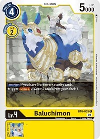 Baluchimon (BT6-035 C) [Double Diamond]