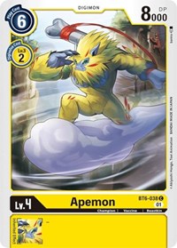 Apemon (BT6-038 C) [Double Diamond]