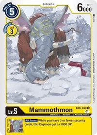 Mammothmon (BT6-039 C) [Double Diamond]
