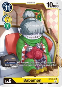 Babamon (BT6-042 U) [Double Diamond]