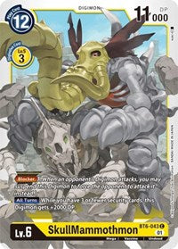 SkullMammothmon (BT6-043 C) [Double Diamond]
