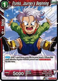 Trunks, Journey's Beginning (BT15-013) [Saiyan Showdown]