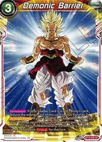 Demonic Barrier (BT15-028) [Saiyan Showdown]