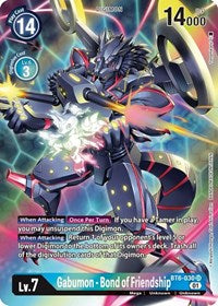 Gabumon - Bond of Friendship (Alternate Art) (BT6-030 SR) [Double Diamond]