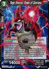 Rage Shenron, Power of Darkness (BT15-136) [Saiyan Showdown]