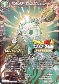 Koitsukai, Mechanical Courage (Level 2) (DB2-143) [Judge Promotion Cards]