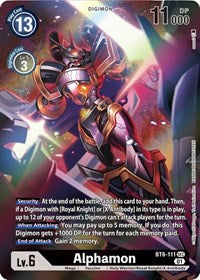 Alphamon (Alternate Art) (BT6-111 SEC) [Double Diamond]