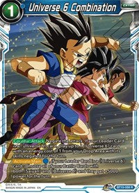 Universe 6 Combination (BT15-059) [Saiyan Showdown]